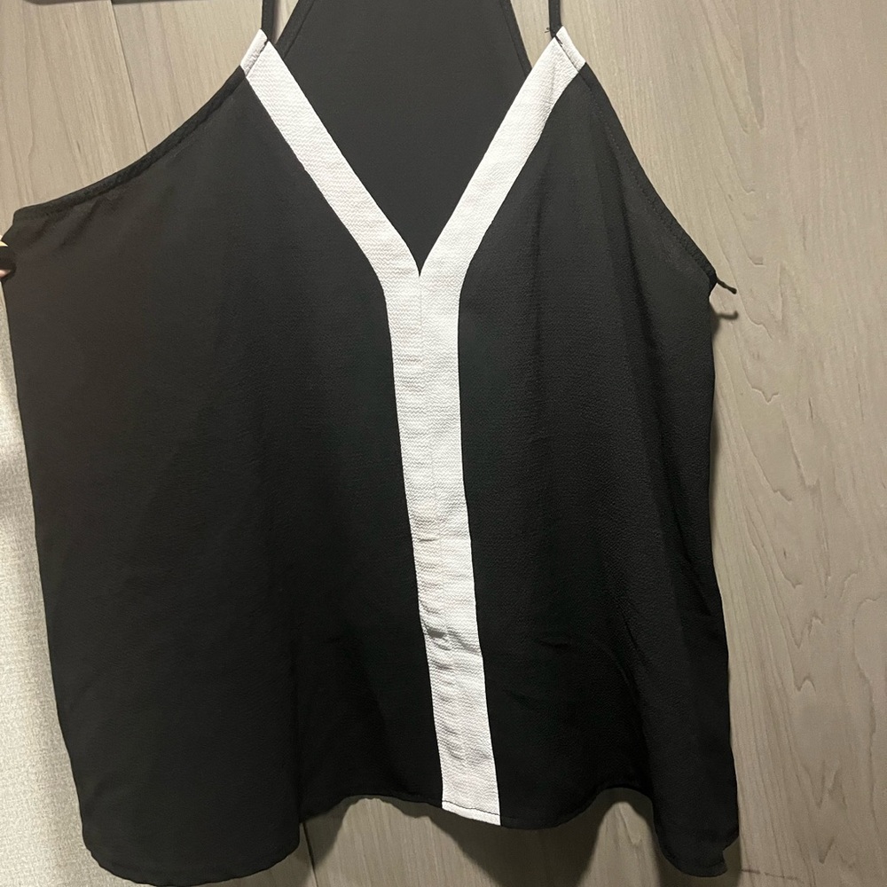 Black and White Women's Top